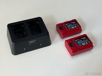 2x NP-FZ100 baterie Baxxtar Pro 2400mAh + ISDT NP2 Air - 2