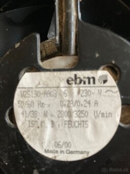 Ventilátor ebm - 2