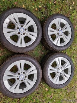 Zimní sada Mercedes w205 r17 5x112 Dunlop 225/50/17  6mm - 2