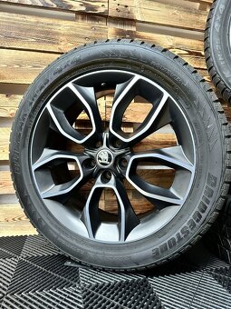 Škoda Kodiaq - zimní orig. ALU Crater 5x112 R19 - 2