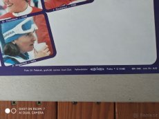 Lyžování - Originální nástěnné plakáty z 80. let 20. století - 2