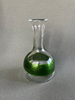 Rosenthal Designová váza, karafa 23 cm, hutní sklo - 2