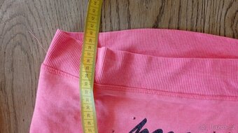 ruzova divci mikina delky 38 cm - 2