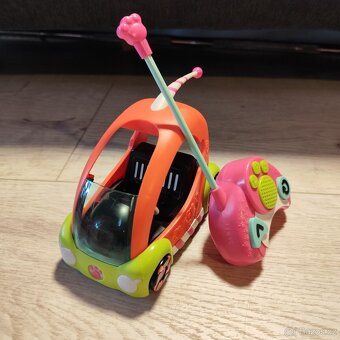 LPS littlest petshop auto svítí, jezdí, vydává zvuky - 2