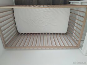 Dětská postýlka+povlečení, jen po 1 dítěti, 60x120cm - 2