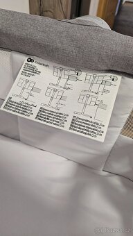 Postýlka Kinderkraft neste up - 2