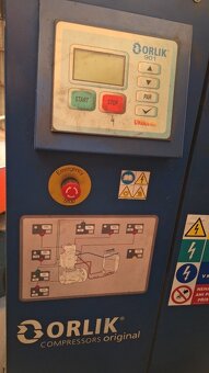 Prodám šroubový kompresor Orlík ORL 7,5 BX/500D r.v. 2012 - 2