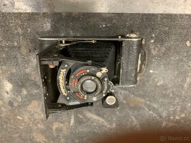 staré fotografické měchýře - fotoaparáty funkční zachovalé - 2