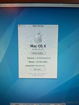 Apple Mac mini G4 (PowerPC) + Zdroj + Mighty Mouse - 2