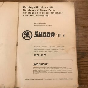 Prodam original katalog nahradnich dilu - 2