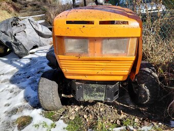 2x zahradní traktůrek - 2