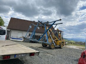 platforma na zavěšení kontejneru do vysky - 2