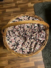 Proutěný koš na prádlo - 2