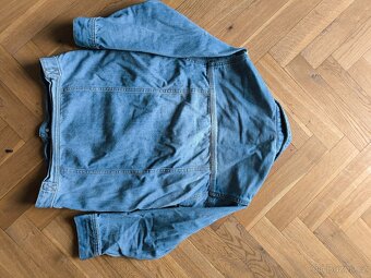 Světle modrá džínová bunda vel. 134, NEXT - 2