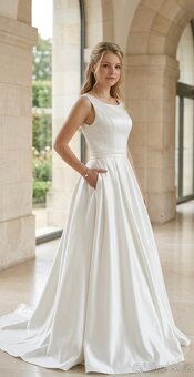 Šaty na polonézu, svadbu - 2