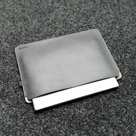 Pouzdro pro ultrabook, notebook nebo tablet z černé koženky - 2