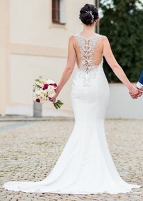Elegantní svatební šaty - 2