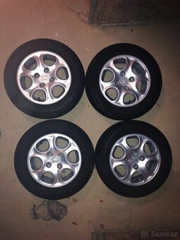 [Letní] sada ALU - Peugeot 306 / 206; 5,5J R14 ET24 4x108 - 2