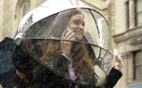Deštník pro volné ruce UNBRELLA - 2