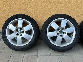 Letní alu kola Škoda 6Jx15 H2 ET43 - 2