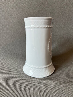 Bílý porcelánový pivní korbel 500ml, Lorke Německo - 2