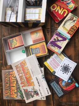 Společenské hry Rada nad zlato, Munchkin, Únikovka, Lušťovky - 2