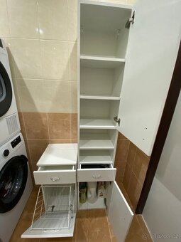 Koupelnová skříňka vysoká Keramia Pro + koš na prádlo - 2
