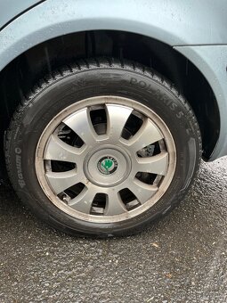 Alu kola originál Škoda 205/55 R16 - 2