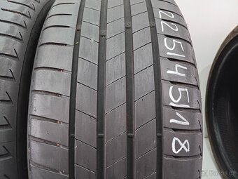 2ks letní pneu 225/45/18 Bridgestone - 2