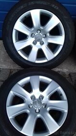 AUDI Q -18"ORIGINÁLNÍ ZIMNÍ KOLA, PNEU 235/55/18 104H 7-8MM - 2