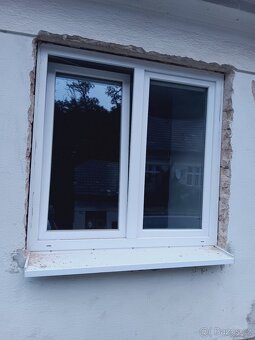Plastové okno bílé dvoukřídlé 1.495x1440 (šxv) - 2