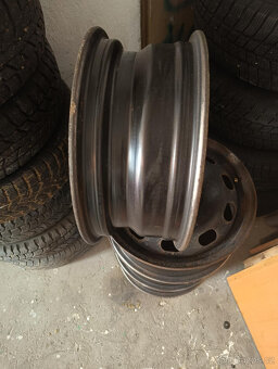 Plechové disky Octavia 1 5x100 R15 - 2
