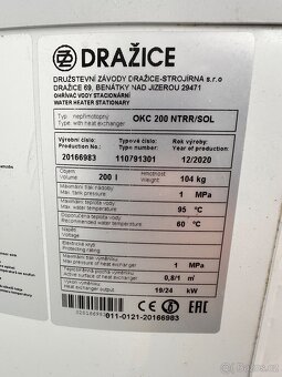 Bojler OKC 200 NTRR / SOL - 2