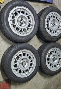 Alu kola 4x100 R14 Letní pneu 185/60/R14 - 2