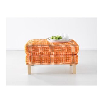 ikea karlstad potah husie orange - 2