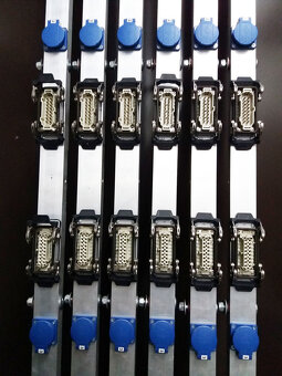 Alubary 2m, 4x 240V/16A, IN/OUT ILME 18x1,5mm2 - 2