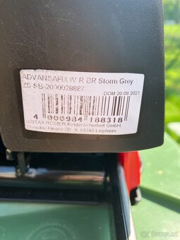 Prodám autosedačku Britax Römer Advansafix - 2