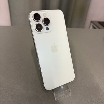 iPhone 14 Pro Max 128GB silver, pěkný stav, rok záruka - 2