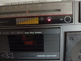 Maximal 8702, radiomagnetofon retro kazeťák Japan - 2
