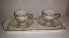 Zlacený kávový servis - 2