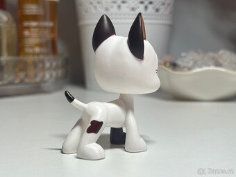 LPS bílý pes doga s každým okem jiným - 2