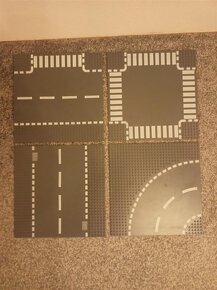 Lego silnice / křižovatky - 4 ks - 2