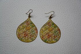 Naušnice - květinová slza - 2