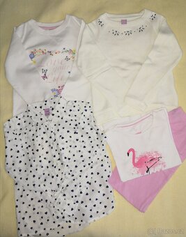 Dívčí oblečení vel. 110-116 - 2