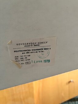 Polytechnická stavebnice Seko - 1979 - 2