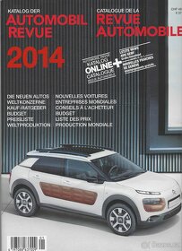 AUTOMOBIL REVUE-katalog - konvolut 12 ročníků - 2