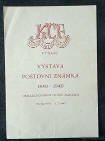 Výstava Poštovní známka 1941 - pamětní list - 2