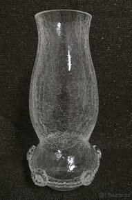 Váza z krakelovaného skla - 2