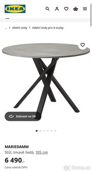 Stůl+židle IKEA - 2