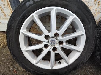 15"letní alu sada 5x100 origo Seat Ibiza 4 Fabia Rapid Polo - 2